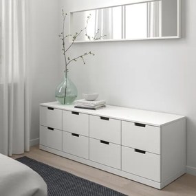 NORDLI συρταριέρα με 8 συρτάρια, 160X54 cm 592.395.04