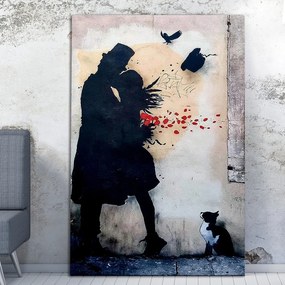 Πίνακας (50x70) A-G The Kiss Kenny Random 966BRS1107