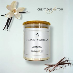 Κερί Αρωματικό Black Vanilla - 600 γρ. +-