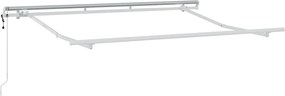 vidaXL Σκηνίτσα Αναδιπλούμενη Λευκό 350 x 200 cm ύφασμα