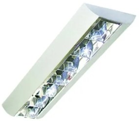 Φωτιστικό Οροφής Φθορίου από INOX ΓΚΡΙ 1Χ18W W1X18GREY ACA-W1X18GREY-Γκρι W1X18GREY