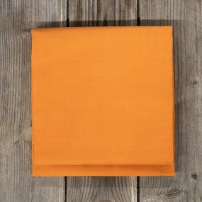 Σεντόνι Unicolors Deep Orange Nima Μονό 160x260cm 100% Βαμβάκι