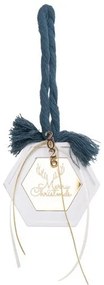 Beauty Home ΚΡΕΜΑΣΤΟ ΠΟΛΥΓΩΝΟ ΚΕΡΑΜΙΚΟ ΜΕ PLEXI MERRY CHRISTMAS ΠΕΤΡΟΛ