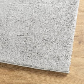 vidaXL Χαλί HUARTE με Κοντό Πέλος Μαλακό/ Πλενόμενο Γκρι 200x280 εκ.