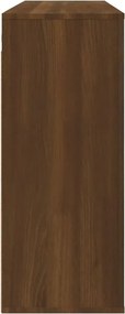 vidaXL Ντουλάπι Τοίχου Καφέ Δρυς 80x33x80 εκ. Επεξεργασμένο Ξύλο