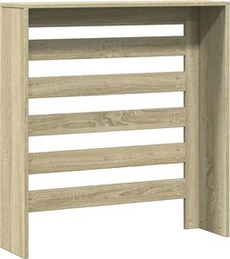 vidaXL Καπάκι Καλοριφέρ Sonoma Δρυς 78 x 20 x 82 cm Επεξεργασμένο Ξύλο