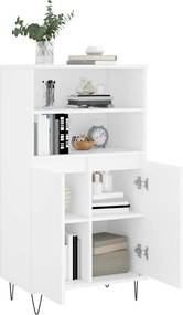 vidaXL Ντουλάπι Λευκό 60 x 36 x 110 εκ. από Επεξεργασμένο Ξύλο