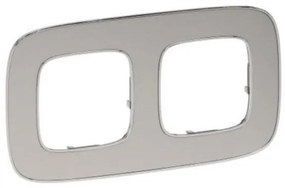 Πλαίσιο 2 Θέσεων Γκρι Ατσάλι Valena Allure 754282 Legrand-754282-Γκρι 754282