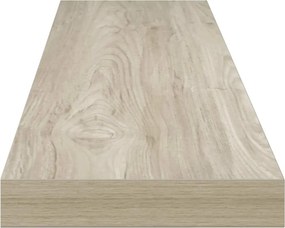 vidaXL Ράφι Τοίχου Χρώμα Δρυός 120x23,5x3,8 εκ. MDF