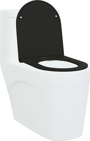 vidaXL Λεκάνη Μαύρο 47 x 36 x 3,4 εκ Δυροπλάστ