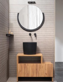 Anafi Black Matt Ø35 - Επιτραπέζιος νιπτήρας