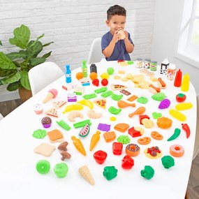 Σετ πλαστικών τροφίμων KidKraft Deluxe Tasty Treat