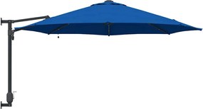 vidaXL Ομπρέλα Κήπου Αζούρ μπλε 248 x 248 x 148 εκ.