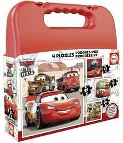 Σετ 4 Παζλ Cars On the Road 73 Τεμάχια