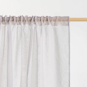 Κουρτίνα Παραθύρου (140x140) Με Τρέσα Easy Home Marimba Grey