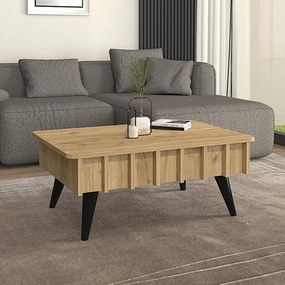 Τραπεζάκι σαλονιού Gemma Megapap χρώμα sepet oak 90x59,6x36,8εκ.-GP042-0292,1