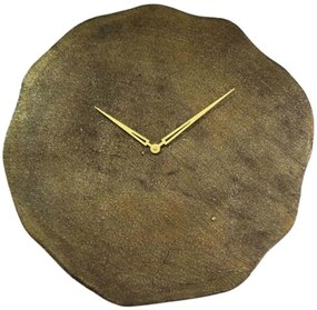 Ρολόι Τοίχου Onda 027841 47x1x47cm Antique Brass Αλουμίνιο