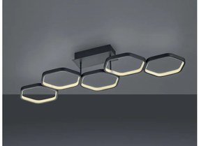 Πλαφονιέρα Φωτιστικό Οροφής LED 24W Ανθρακί Switch Dimmer Vigo R62055142 Trio Lighting-R62055142-Ανθρακί R62055142