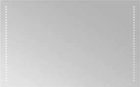 vidaXL Καθρέφτης Μπάνιου με LED 50x80 εκ.