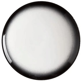 Πιάτο Φρούτου / Γλυκού Coupe Granite Caviar AX0251 20cm White-Black Maxwell&amp;Williams Πορσελάνη