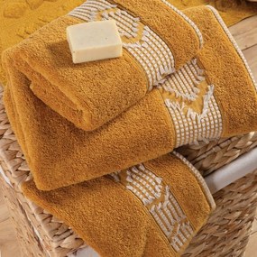 Πετσέτα Creative Yellow Nef-Nef Προσώπου 50x90cm 100% Βαμβάκι