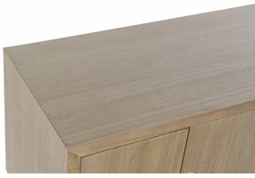 Τηλεόραση DKD Home Decor Γκρι Κρεμ Μέταλλο Ξυλο παουλόβνια (90 x 34 x 66.5 cm)