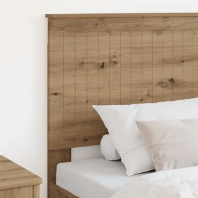 vidaXL Κεφαλάρι με κεφαλάρι Artisan Oak 90 cm Επεξεργασμένο ξύλο