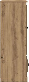 vidaXL Ντουλάπι Αρτισιανή Δρυς 36x35,5x103,5 εκ από Επεξεργασμένο Ξύλο