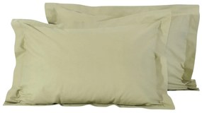 Ζεύγος Μαξιλαροθήκες Oxford (50x70) Das Home Best Line Πράσινο