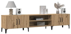 vidaXL Έπιπλο Τηλεόρασης Αρτισιανή Δρυς 180x31,5x40εκ Επεξ. Ξύλο