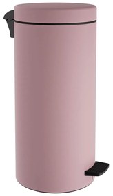 Κάδος Απορριμμάτων (Φ25x53) Pam &amp; Co 25lt 2553-303 Matt Pink