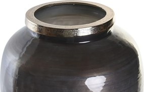 Βάζο DKD Home Decor Κρυστάλλινο Αλουμίνιο Πολύχρωμο 29 x 29 x 52 cm Σύγχρονη