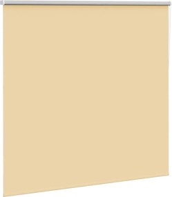 vidaXL Roller Blind Blackout Μπεζ 160x175 cm Πλάτος υφάσματος 156,6cm