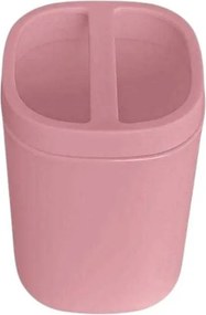 Θήκες οδοντόβουρτσας πλαστικές σε σετ 5Χ - Pink - 21734