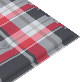 vidaXL Παγκάκι Κήπου 120 εκ. από Μπαμπού με Μαξιλάρι