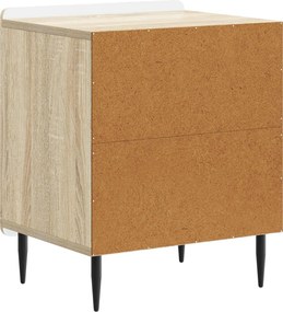 vidaXL Κομοδίνο 2 τεμ. Sonoma Δρυς 43 x 34,5 x 52 εκ