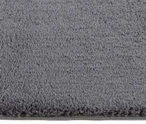 Χαλί Shaggy Πλενόμενο Μαλακό Αντιολισθητικό Ανθρακί 120x170 εκ. - Ανθρακί
