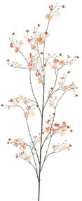 Τεχνητό Κλαδί Μοσχομπίζελο 4902-7 172cm Peach Supergreens Πολυαιθυλένιο