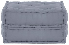 vidaXL Μοντέρνο Σκαμπό Γκρι 70x70x36 Ύφασμα