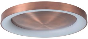 Φωτιστικό Οροφής - Πλαφονιέρα 77-8162 Led 80cm Amaya Copper Homelighting Αλουμίνιο,Ακρυλικό