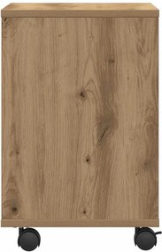 vidaXL Σταντ Εκτυπωτή artisan δρυς 41 x 32 x 48 εκ. Επεξεργασμένο Ξύλο