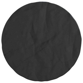 vidaXL Κάλυμμα Τραπέζι Μονόχρωμο Μαύρο 62 x 62 x 70 εκ. ύφασμα