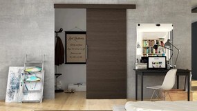 Συρόμενη πόρτα Leo-Καφέ