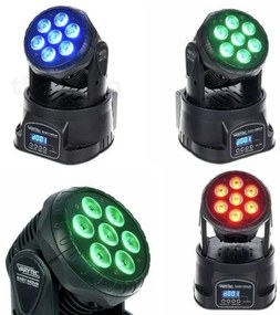 LED RGB φωτορυθμικό - Stage light 7 LED