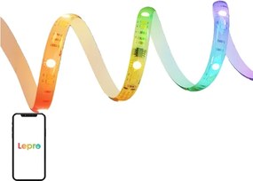 LEPRO SW1-6 RGB Έξυπνη λωρίδα LED, 6 m