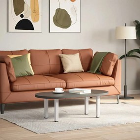 vidaXL Πόδια Τραπεζιού Σαλονιού 4 τεμ. Λευκά 30-32 εκ. Ατσάλινο