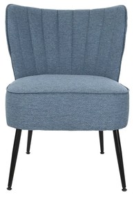 Πολυθρόνα DKD Home Decor Μπλε Μέταλλο 55 x 64 x 72,5 cm
