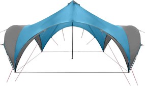 vidaXL Σκηνή Πάρτυ Μπλε 500 x 500 x 350 εκ. Πολυεστέρας και Χάλυβας
