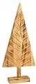 GWG ΔΙΑΚΌΣΜΗΣΗ & DECO ΣΕ ΕΟΡΤΑΣΤΙΚΌ ΠΝΕΎΜΑ FIR TREE PAULOWNIA WOOD BROWN (W/H/D) 39X90X12CM 0/0/0 NEOPORTAL-4007698510763
