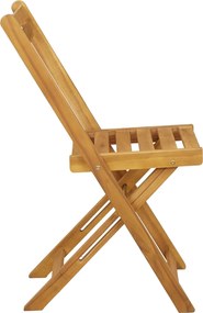 vidaXL Καρέκλες εξωτερικής βεράντας 8 pcs Φυσικό 40 x 53 x 80 εκ